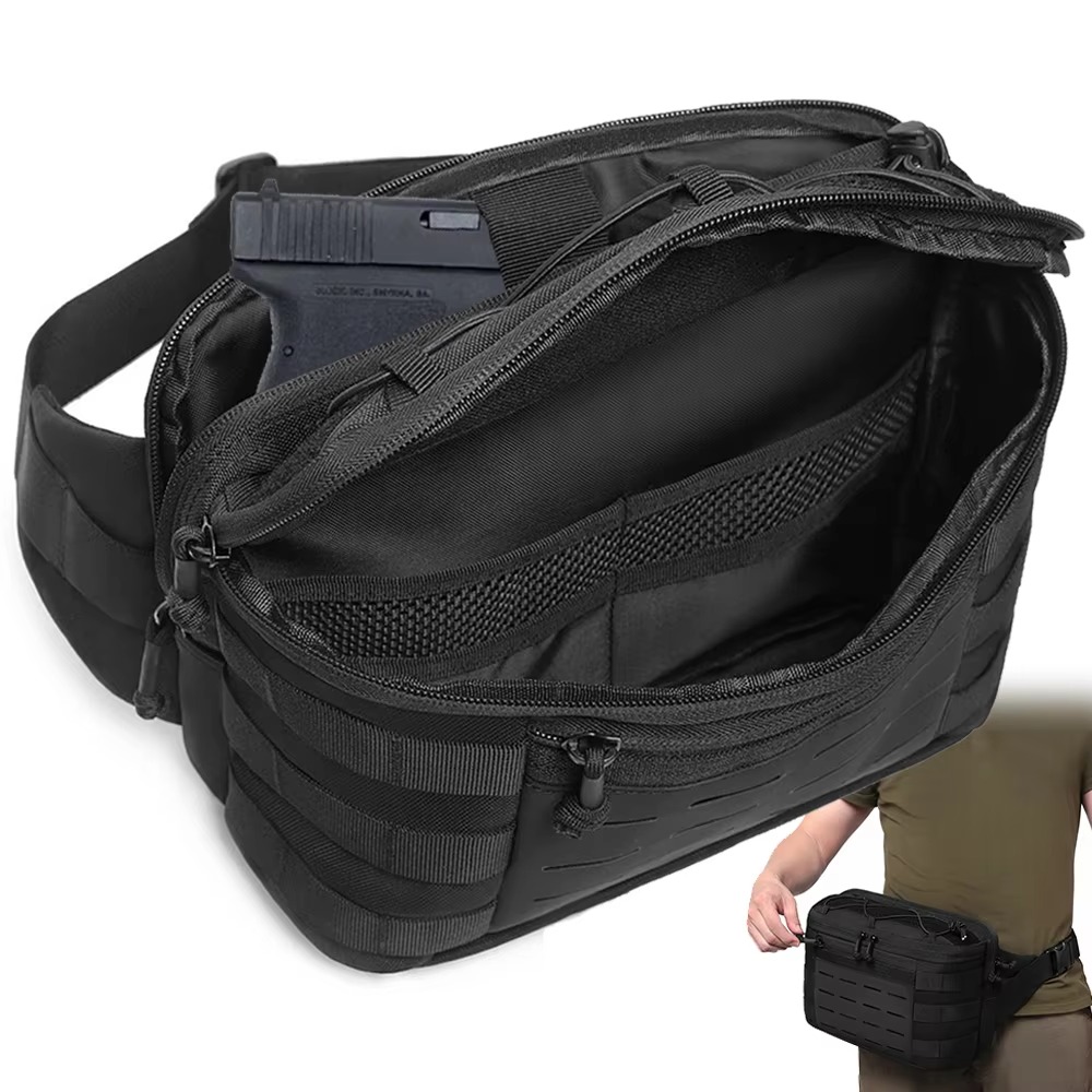 Edc Carry Fanny Pack - Тактическая поясная сумка для скрытого ношения