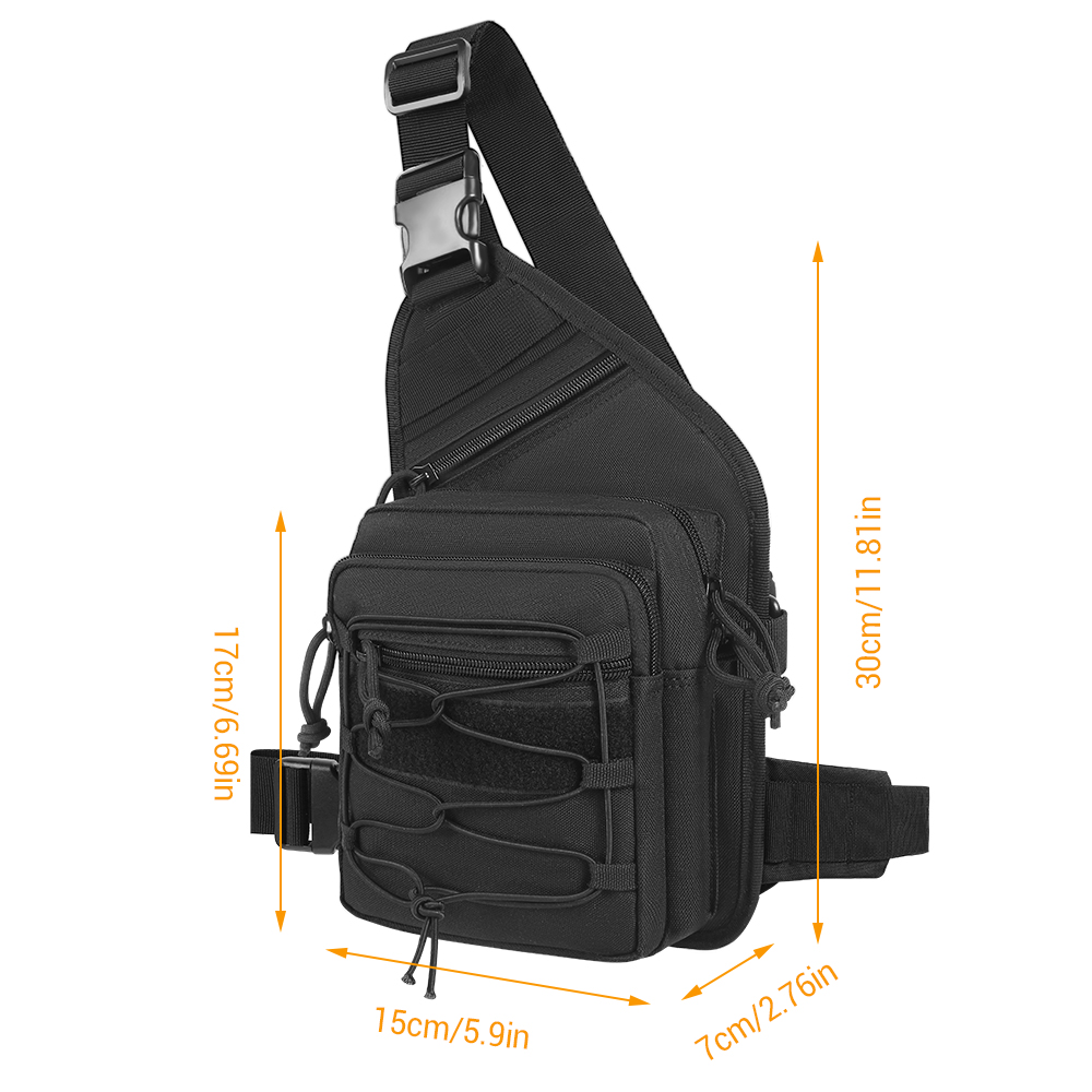Тактическая сумка-слинг для ск – обзор и цена Edc Concealed Carry Sling Bag