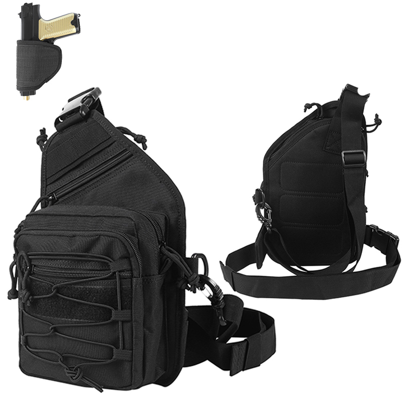 Тактическая сумка-слинг для ск – обзор и цена Edc Concealed Carry Sling Bag