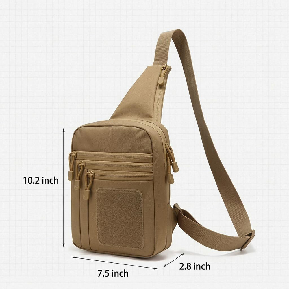 Тактическая сумка для пистолет – обзор и цена Edc Concealed Carry Sling Bag